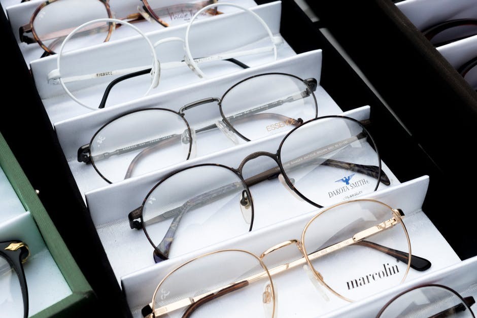 Row of glasses Row of glasses