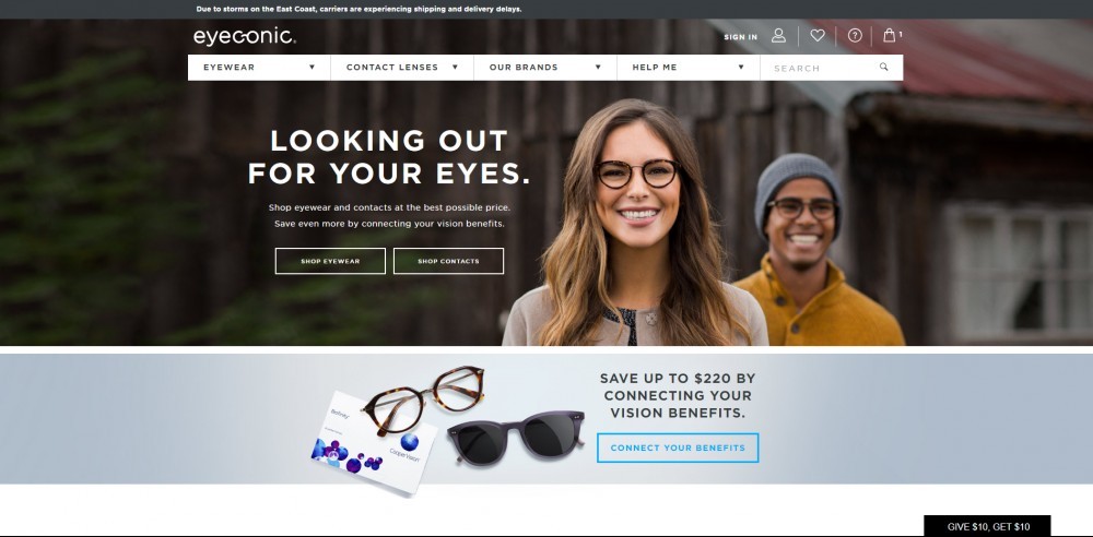Eyeconic Homepage