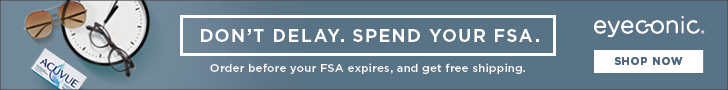 Don't Delay. Spend Your FSA. Order before your FSA expires, and get free shipping.