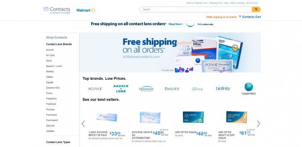 WalmartContacts Homepage