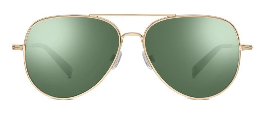 Warby Parker Raider Wide Aviator Sunglasses