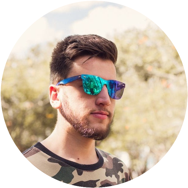 Man Wearing Sunglasses