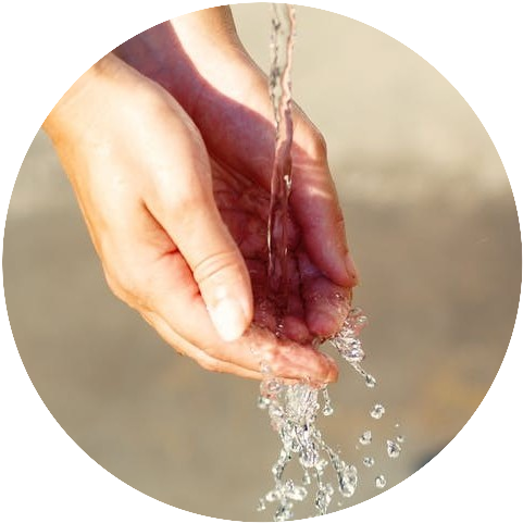 Washing hands