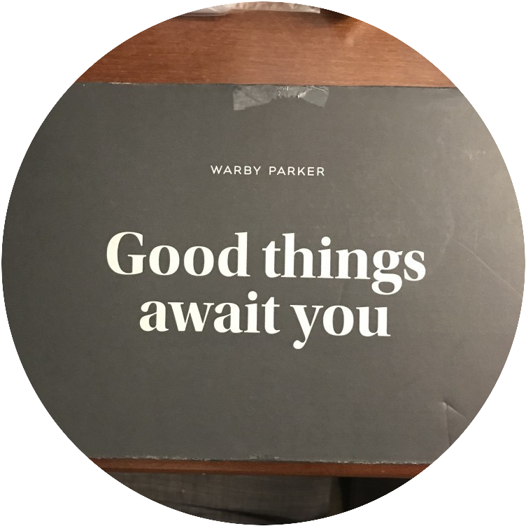 Warby Parker Home Try-on Box Warby Parker Home Try-on Box