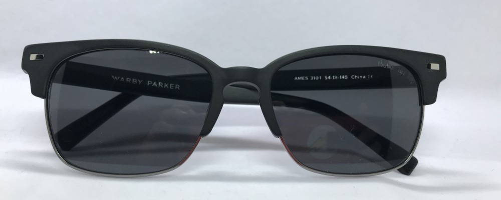 Warby Parker Ames Black Matte