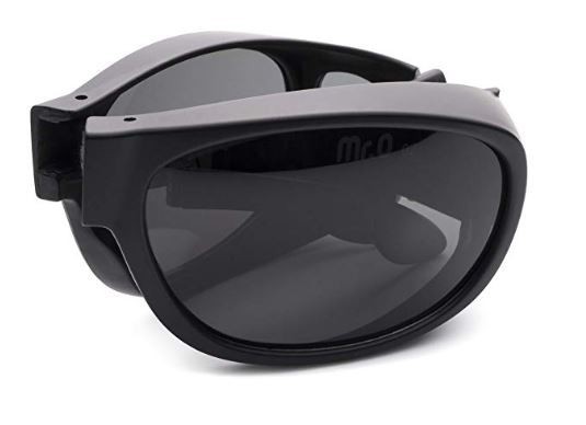 Folding fitover sunglasses